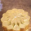 Jewelry Pouches Bags Vintage Golden Treasure Box Trinket Organizer Keepsake Ring Earrings For Wedding Christmas Birthday Gift Edwi22