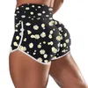 Shorts de jogging pour femmes Shorts taille haute sexy Athletic Gym Workout Fitness pantalons Leggings Fitness Short Shorts shorts imprimés de fleurs 210515