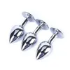 NXY Sex Anal toys Plug Toys Stainless Smooth Steel Butt Tail Crystal Jewelry Trainer For Women/Man Dildo SHAKI Adults 1215