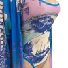 Eendelige pakken Plus Size Badmode Vrouwen Cover Up Beach Vrouw Print Sexy One Piece Swim Wrap Afric Monokini Designer Badpak