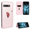 Étuis en fibre de carbone pour ASUS ROG Phone 3 5 Pro Strix ZS661KS étui magnétique support de livre carte portefeuille housse de protection en cuir