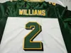 Uf Chen37 Custom Men Youth women Vintage Edmonton Eskimos #2 Gizmo Williams Football Jersey size s-5XL or custom any name or number jersey