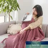 Tassel Knitted Blanket Cover Home Sofa Cover Plaid Baby Bedding Sheet Comforter 130x160cm1