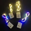 20 stks x Inclusief batterij 10 20LEDS 3 Modi LED Garlands Holiday String Lighting Copper Wire Fairy Lights voor Kerstdecoratie