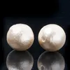 100pcs Environmental Round DyedJapanese Compressed Cotton Pearl Beads 6mm 12mm jewelry DIY making F50