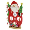 Julfest hemdekoration Santa Claus Snowman Table Ornament Toys for Children Children Gift