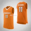 Nikivip Tennessee Volunteers College # 11 Kyle Alexander Basketball Jersey # 12 Brad Woodson # 13 Jalen Johnson Mens Stitched Custom Numero nome