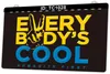 TC1028 „Every Body's Cool Humanity First Light“-Schild mit zweifarbiger 3D-Gravur