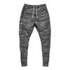 Męskie Fitness Harem Spodnie Moda Trend Sport Dorywczo Hip Hop Slim Sports Spodnie Projektant Jesień Mężczyzna High Street Running Cargo Set