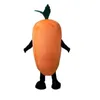 Halloween Cute carrot Mascot Costume Top Quality Cartoon vegetable theme character Carnival Unisex Adults Size Christmas Birthday Party Fancy Outfit