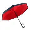 Człowiek parasole C uchwycić wiatroszczelne kobiety słońce i deszcz inwertido paraguas parapluie odwrócony odwrócony anty UV 210721