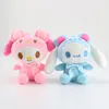 Muñeco de peluche de dibujos animados de 10cm, juguete de peluche Kawaii, colgante de coche de alta calidad, muñecas para niñas, regalos al por mayor