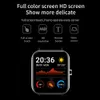 Akıllı İzle IP68 Su Geçirmez Smartwatch Erkekler Kadınlar Spor Spor Izci H10 Kol Çağrı Bluetooth Kan Basıncı Kalp Hızı Monitörü Saatler Android IOS Için