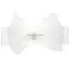 Lace Headbands Butterfly bow knot Elastic Head Bands White Baby Girl Hair Band Hood Headwrap fashion jewelry will and sandy