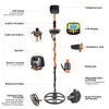 Tx-950 détecteur de métaux souterrain intelligent détecteur de trésor de maison ancienne de champ de haute précision peut détecter les pièces d'or, d'argent et de cuivre