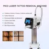 Odmłodzenie skóry Pico Q-Switch ND YAG Laser Tatuaż Usuń Dark Spots Usuwanie maszyny Picotech