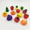 Funny Screaming Novelty Cute Cartoon Vent Vegetables and fruits Squeeze Sound Toy Stress Relieve Decompression Gadgets Gifts toys