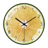 Orologi da parati cartoon frutta orologio moderno design cucina minimalista anguria arancione kiwi muto soggiorno home decor ristorante