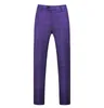 vestito di pantalone viola