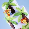 Bonito Floresta Molde Animal Silicone Molds Bolo Decorativo Molde Decorativo Ferramentas De Decoração Fondant Kitchen Acessórios