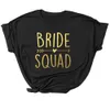 6 Maten Bachelorette Party Bruid Bruid Squad T-shirt Bruids Douche Bruid om Single Hen Party Wedding Decorations Levert 210408