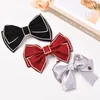 Bow-knot Bowtie Brooch Hair Clips Fashion Women's College Style Shirt Accessories