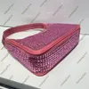 2000 Damen-Umhängetaschen mit kurzem Riemen, luxuriöse Designer-Axillary-Beuteltasche, hochwertige Nylon-Geldbörse mit Diamant-Design, Unterarmtasche, Hobo-Taschen