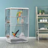cage d'oiseau acrylique