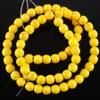 Wojiaer Howlite turkos sten rund boll 6mm lösa pärlor 15,5 "Strandsmycken gör halsband by942