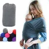 Baby Sling Wrap Babyback Carrier Ergonomiska Spädbarn Strap Porta WikKeldoek Echarpe de Portage Tillbehör för 0-24 månader Gear