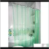 3D Transparent Water Cube Waterproof Clear Shower Curtain Bath Curtains Bathtub Stall 180 X 180Cm Hhd4657 7Nqsf Ehtgt