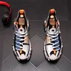 Nowa moda wiosna oddychająca koronkowe buty swobodne buty Summer Men's Sneaker Sneaker Dress Party Wedding Shoe Classics Style modne trampki B11