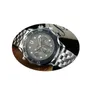 mens multi funcitonal montres à quartz chronomètre 42mm pleine montres-bracelets en acier inoxydable saphir montre lumineuse usine montre de lu2113