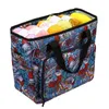 Storage Bags Printing Yarn Bag Knitting Tote Large Capacity 600d Oxford Cloth Crochet Needles Totes Organizer For Home254Y