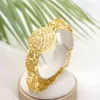 Halsband S för kvinnor Dubai African Gold Jewelry Bride Earrings Rings Rings Indian Nigerian Wedding Jeweleriy Set Gift6975561