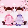 GLOVELEYA knuffels Chinese stijl tien scroll fairy design baby meisje doek pop leed Ragdoll geschenken ideeën 210728