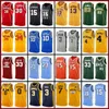 NCAA Basketball Jerseys Lebron Dwyane James Wade Kevin Kyrie Durant Irving John Harden Tim Stockton Hadaway George Stitched College Jersey Z7