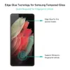 Impressão digital curva por atacado Protetor de tela de vidro temperado com tampa completa para Samsung Galaxy S22 Ultra S21 S20 Plus S20 Ultra Note10 S10 S9 S8 Note8