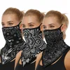 2021 Cycling Outdoor Scarf 3PC Outdoor Print Seamless Ear Mask Sports Scarf Neck Tube Face Riding Mask Hiking Scarf Ski mask Y1020