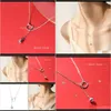 Collane con ciondolo Drop Delivery 2021 Pendenti S925 Sterling Sier Cat Collana, Campana, Catena clavicola, Student Girls Soft Hearted Sister Gift