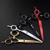 Hair Scissors 6 Professional Salon Structure Set Cutting Barber Haircut Thinning Shear Swivel Thumb Shears