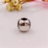 925 Sterling Silver Beads Talk About Love Charm Charms Fits European Pandora Style Jewelry Armelets Halsband 796601 Annajewel
