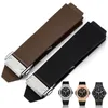 26mm Band Watch Bracelet For BIG BANG CLASSIC FUSION Folding Buckle Silicone Rubber Strap Accessories Chain1698908