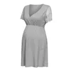 Sukienka macierzyńska na letnią odzież sutową karmienie piersią krótki rękaw zwykły pielęgniarstwo eleganckie eleganckie kobiety w ciąży sukienki vestidos241U