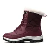 Low No Boots High Brand Women Black White Wine Red Classic #19 Ankle Short Womens Snow Winter Boot Size 66 s