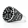 925 Sterling Silver Men's Ring Dames Hoge Sieraden