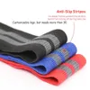 ALBREDA Menwomen Bandes de résistance à la hanche Booty Leg Exercice Bandes élastiques pour gym Yoga Stretching Training Fitness Workout FE347 H1026