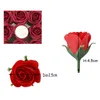 Cheap 50pcs Mini Soap Rose Heads Romantic Wedding Valentine's Day Gift DIY Wedding Bouquet Home Decoration Hand Flower Art 2.5cm