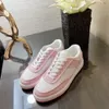 Tela Gamuza Piel de becerro SNEAKERS Diseñador de lujo hombres mujeres zapatos casuales nylon Zapatillas reflectantes terciopelo 01