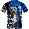 Amstaff 3D Printed t shirt for men Summer Casual Tees Short Sleeve T-shirts Drop 05 210707